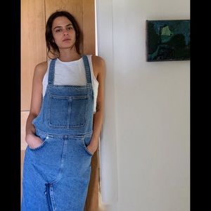 Zara Skirt Overalls Denim